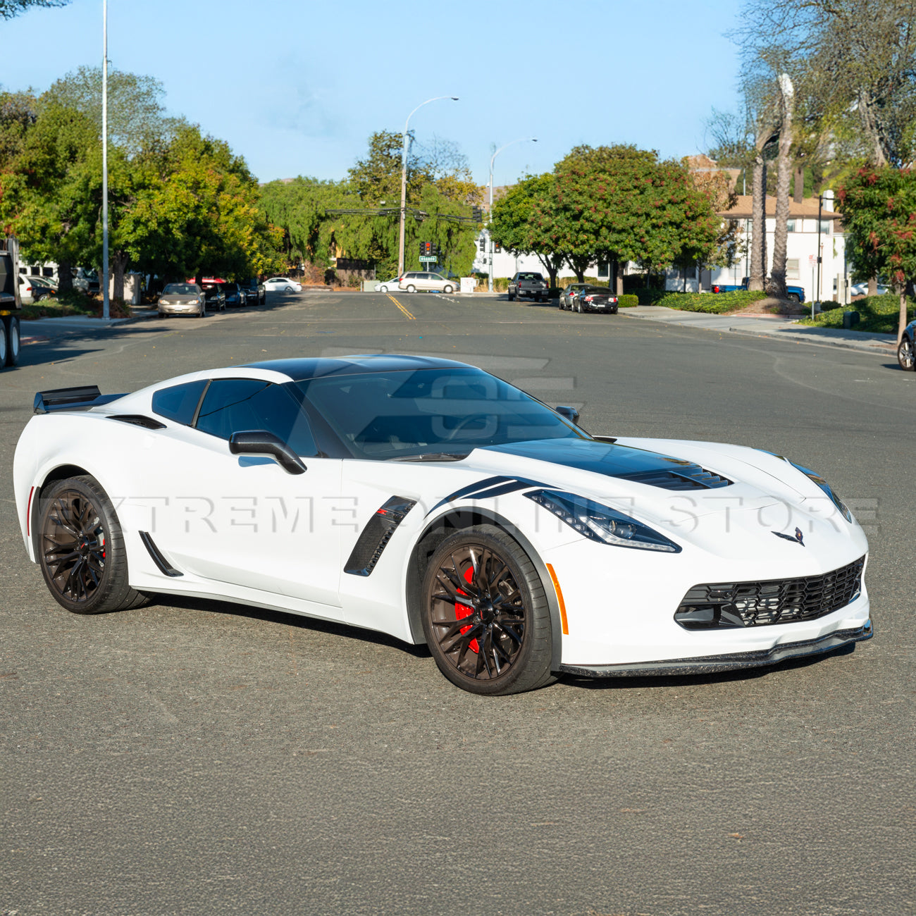 Chevrolet Corvette C7 Stage 2 Central Front Splitter