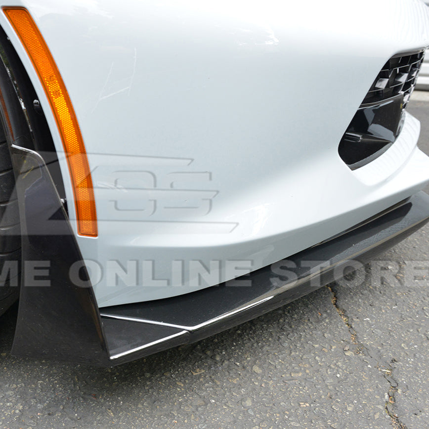 【純正】C7 コルベット Stage3 フロントリップスポイラー/スプリッター Corvette C7 Front Lip Spoiler | Carbon Fiber Stage 3 Splitter