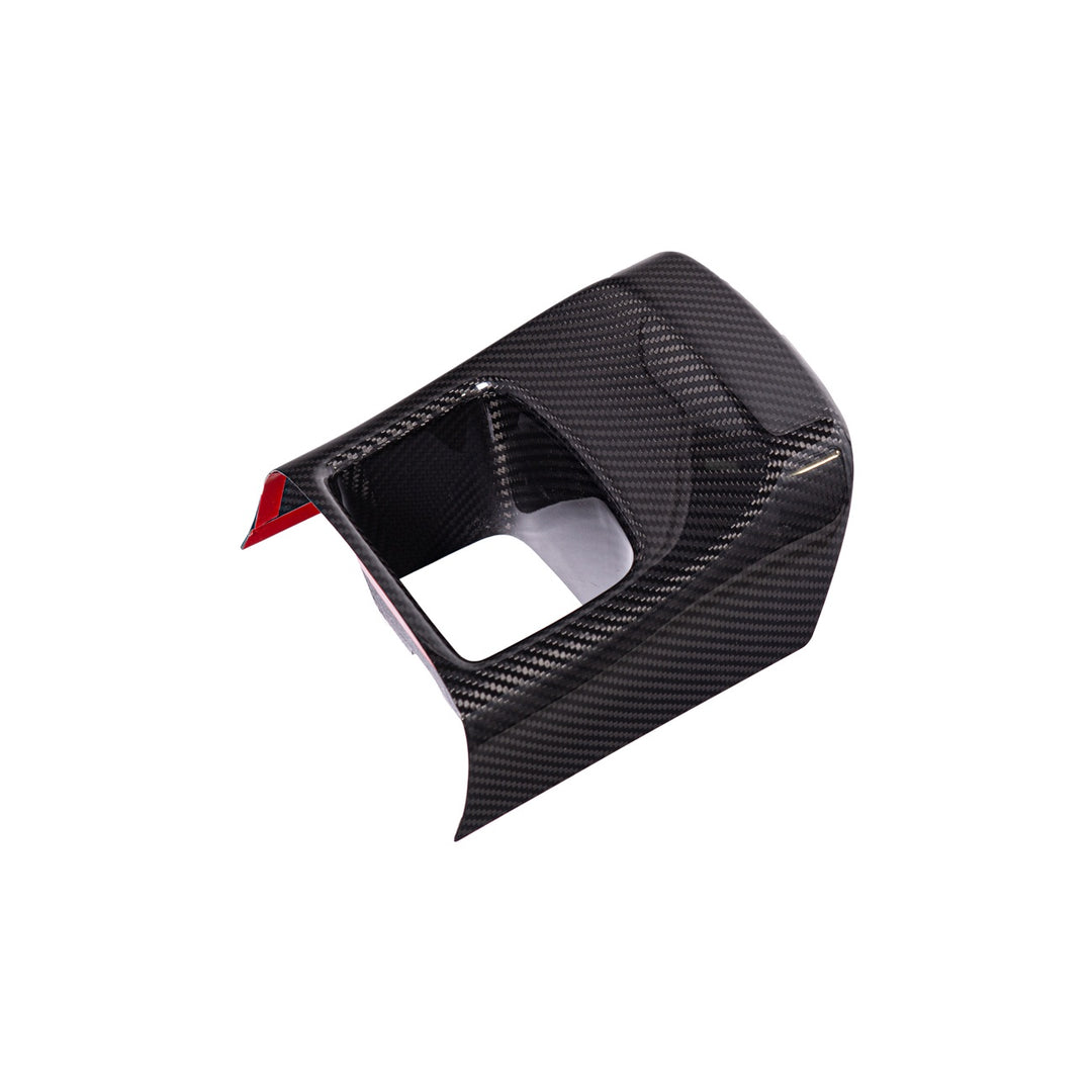 2020-Up Toyota GR Supra Carbon Fiber JDM Factory Style Rear Center Storage Compartment Cover CC-485-BKCF