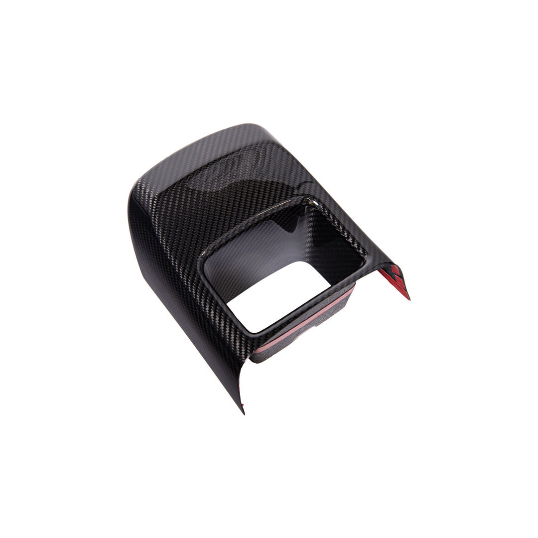 2020-Up Toyota GR Supra Carbon Fiber JDM Factory Style Rear Center Storage Compartment Cover CC-485-BKCF