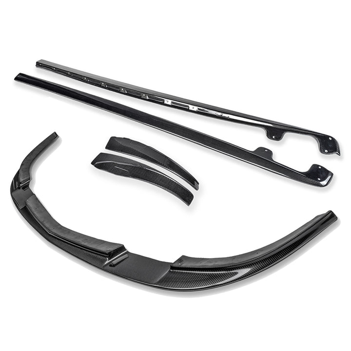 Corvette C6 Grand Sport / Z06 Front Splitter Lip &amp; Side Skirts Rocker Panels