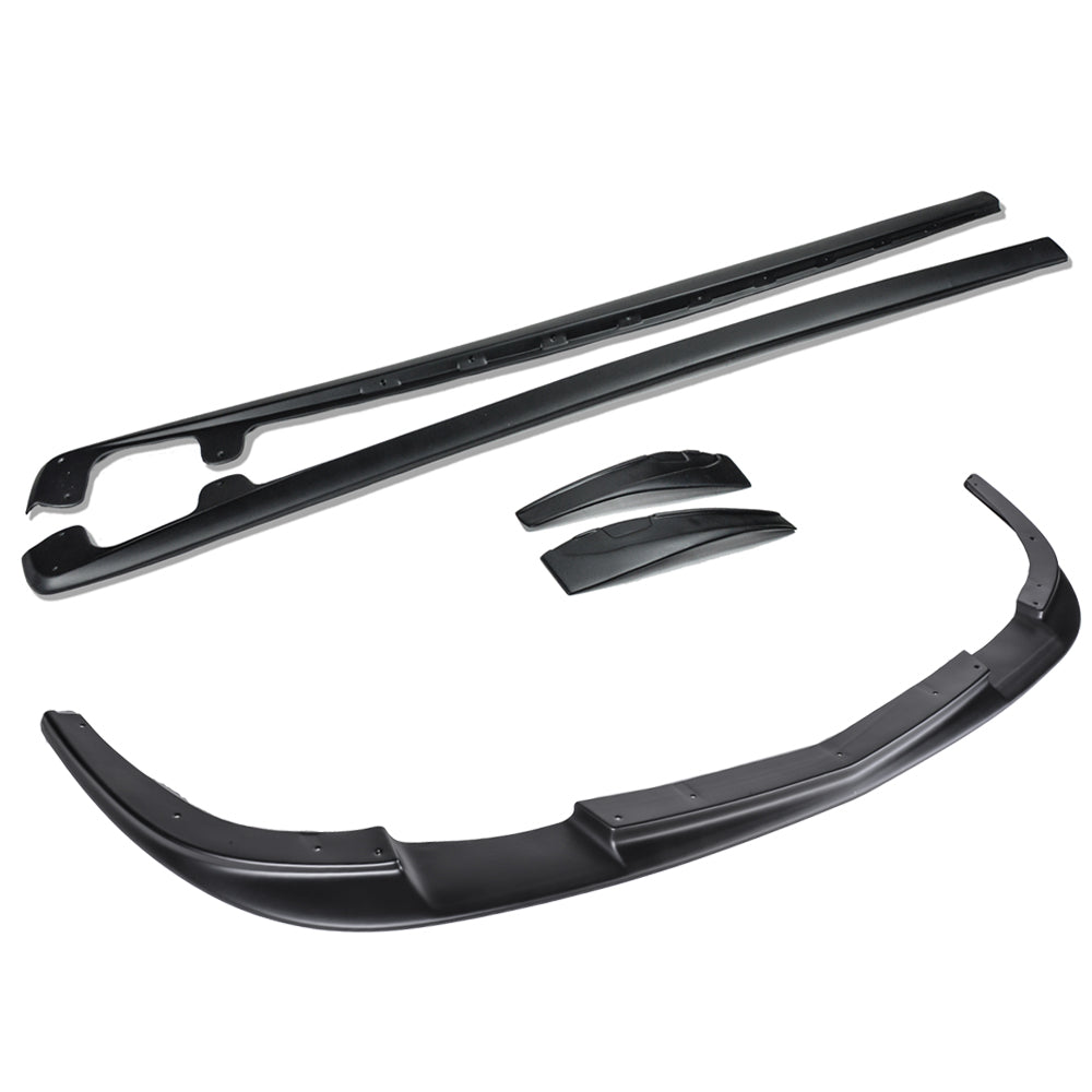 Corvette C6 Grand Sport / Z06 Front Splitter Lip &amp; Side Skirts Rocker Panels