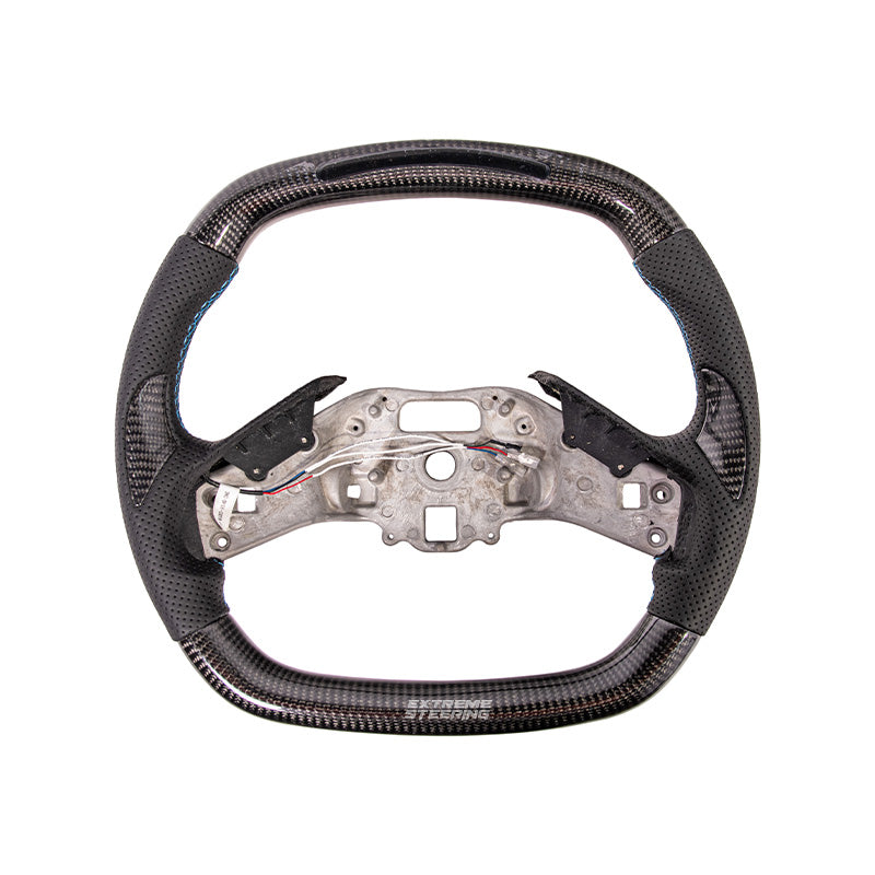 Corvette C8 LED Digital Display Carbon Fiber Steering Wheel