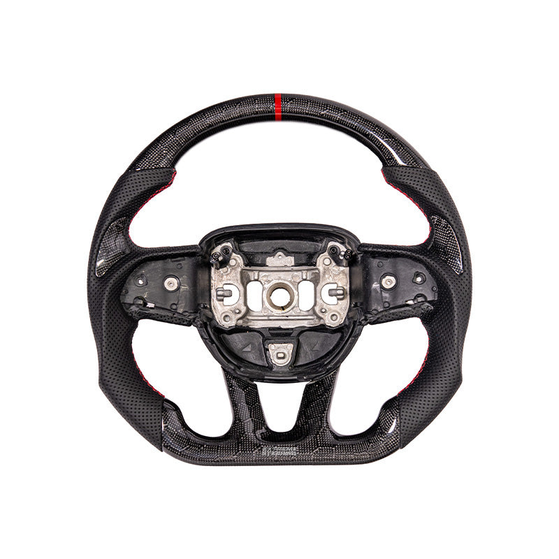 2015+ Dodge Challenger Carbon Fiber Steering Wheel