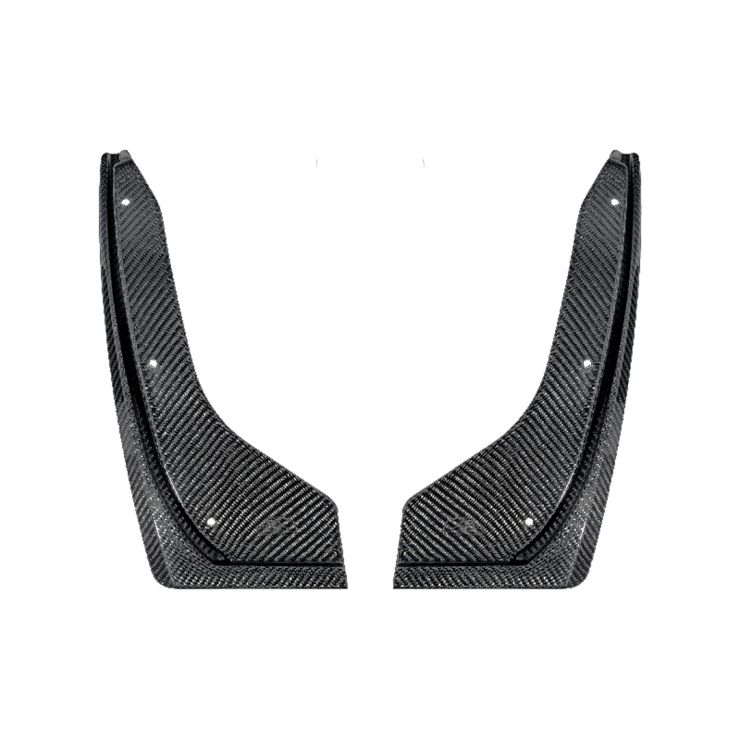2020-2026 Cadillac CT4 &amp; CT4-V Blackwing | Carbon Fiber Mud Flaps Splash Guards