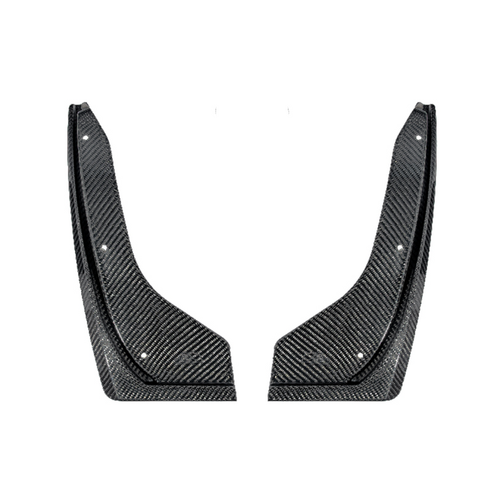 2020-2026 Cadillac CT4 &amp; CT4-V Blackwing | Carbon Fiber Mud Flaps Splash Guards