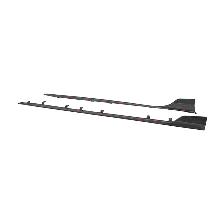 2023-Up BMW G87 M2 | TR Style Dry CARBON FIBER Side Skirts Rocker Panel Extension