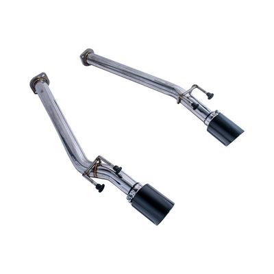 2004-06 Pontiac GTO T-304 Muffler Delete Axle Back Dual Black Tips Exhaust