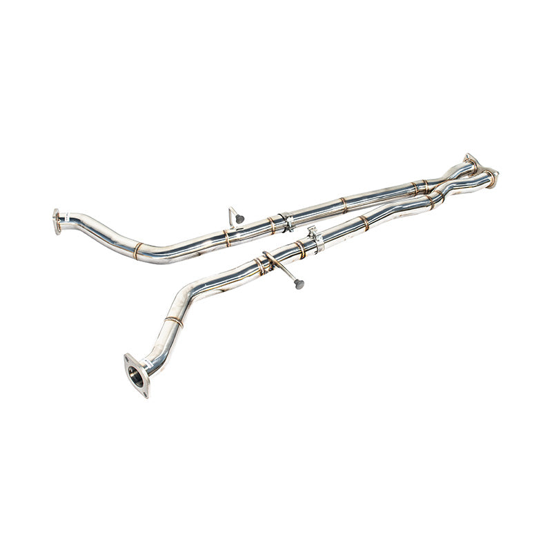 2005-06 Pontiac GTO | T-304 Straight-Through Mid Pipe X Cross Exhaust System