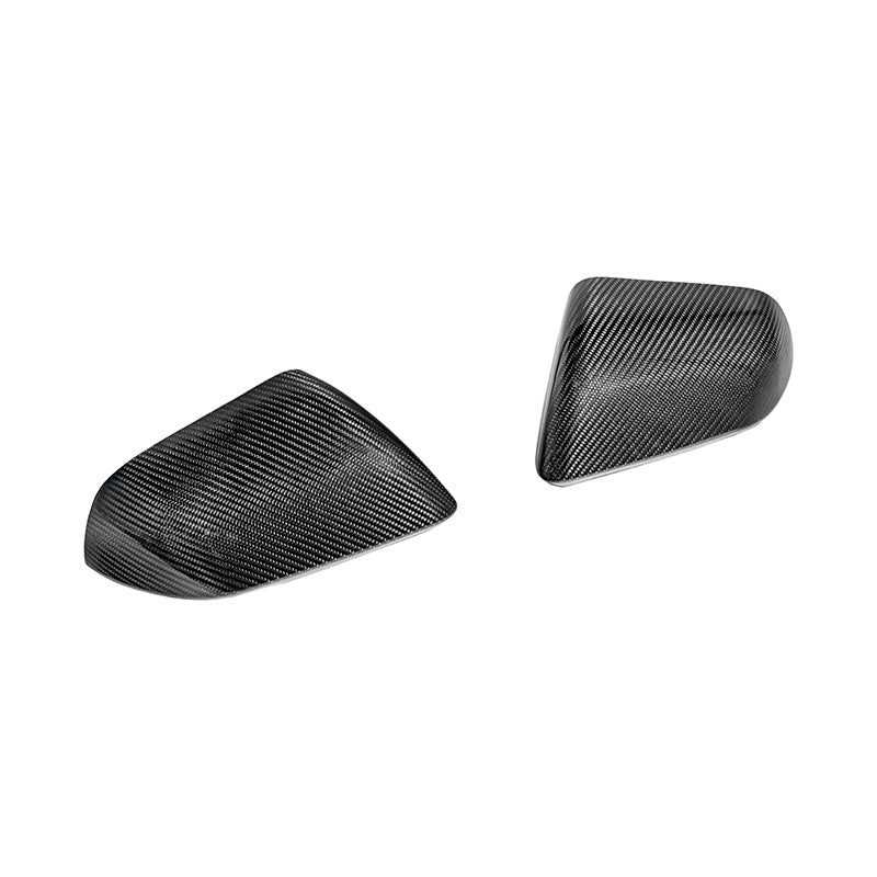 2015-Up Ford Mustang DRY Carbon Fiber Side Mirror Cap Cover Pair