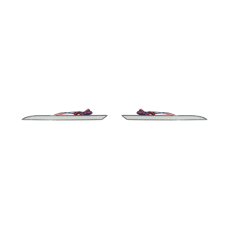 2024-Up Ford Mustang S650 | Rear Bumper Red LED Reflector Light Set