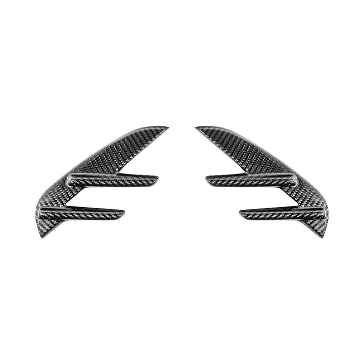2021-Up BMW G82 G83 M4 Factory Replacement CARBON FIBER Side Fender Vent Covers