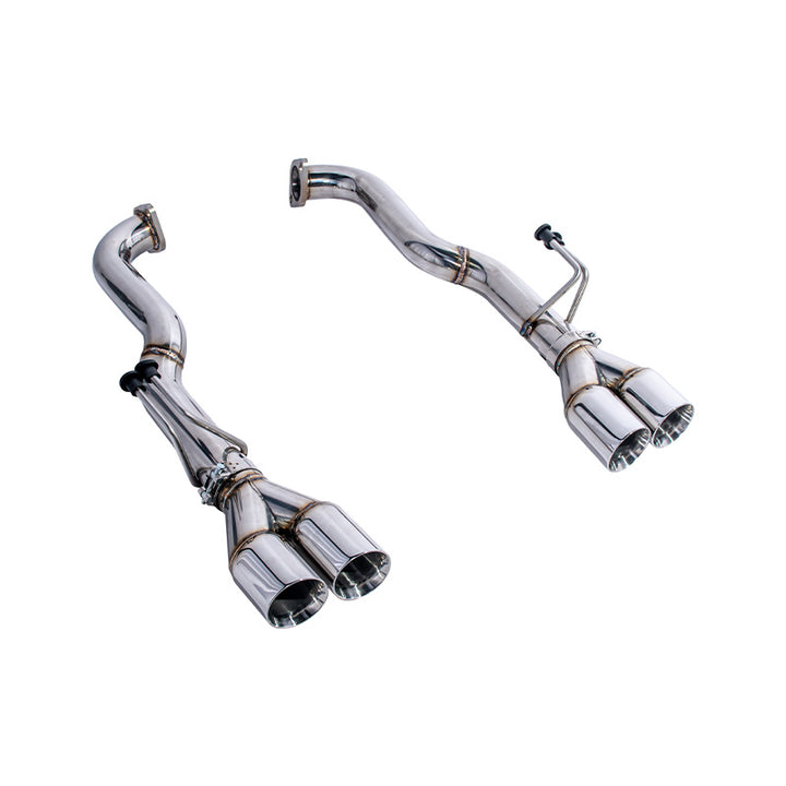 2008-2009 Pontiac G8 T-304 Muffler Delete Quad Tips Axle Back Exhaust