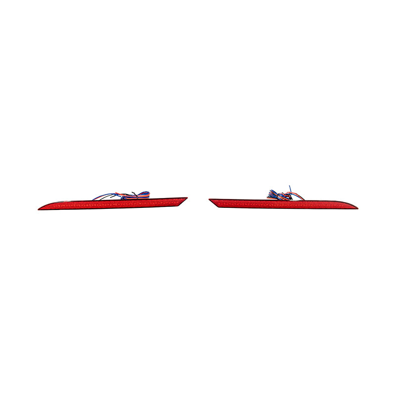 2024-Up Ford Mustang S650 | Rear Bumper Red LED Reflector Light Set