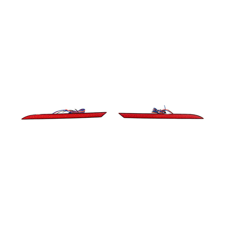 2024-Up Ford Mustang S650 | Rear Bumper Red LED Reflector Light Set