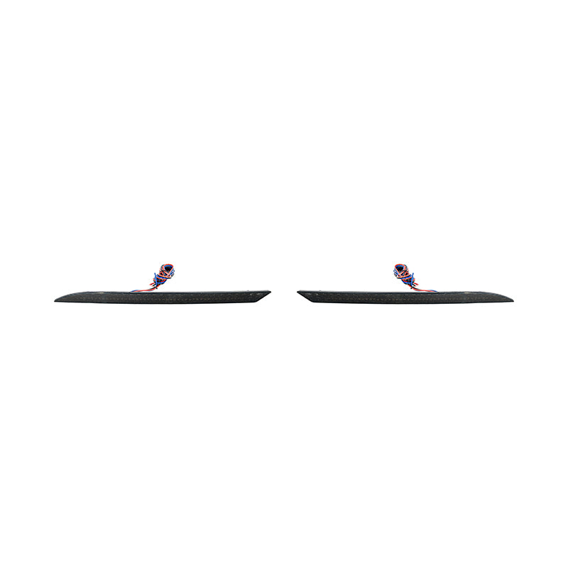 2024-Up Ford Mustang S650 | Rear Bumper Red LED Reflector Light Set