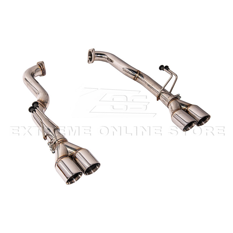 2008-2009 Pontiac G8 T-304 Muffler Delete Quad Tips Axle Back Exhaust