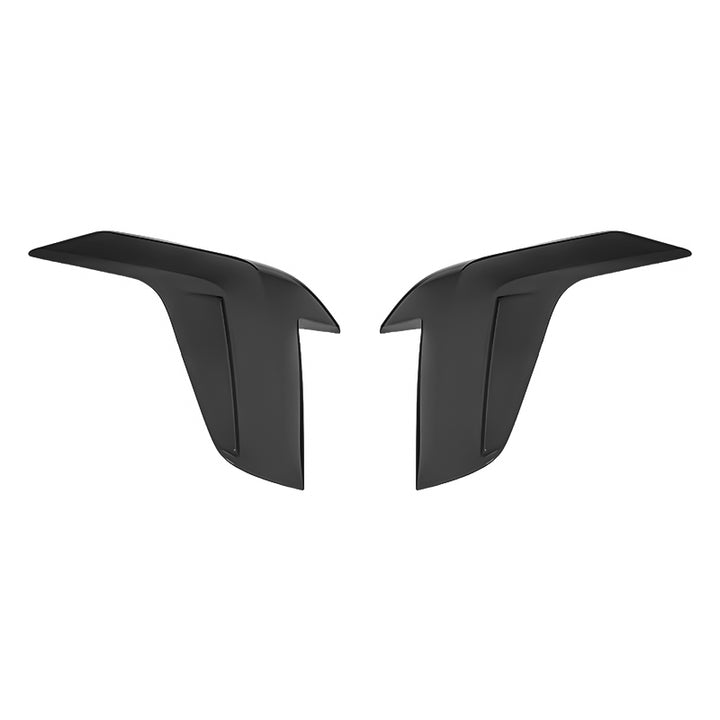 2020-Up Cadillac CT4 | SMOKE TINTED Rear Tail Light Trim Bezel Cover Pair