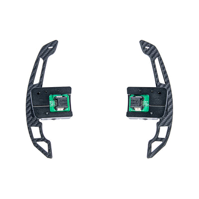 2015-23 Ford Mustang Steering Wheel Magnetic Paddle Shifter Pair