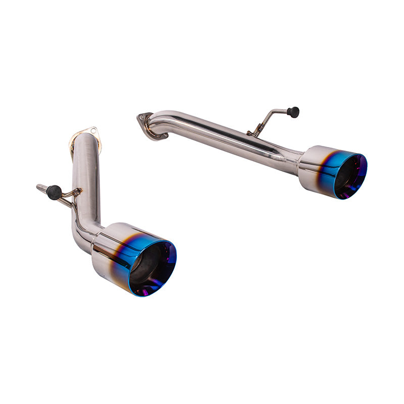 2023-Present Nissan 400Z RZ34 Stainless Steel Muffler Delete Axle Back Dual Tips Exhaust