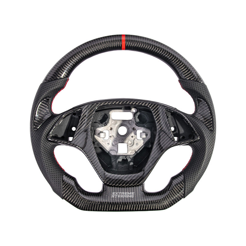 Corvette C7 Carbon Fiber Steering Wheel W/ Button Cover