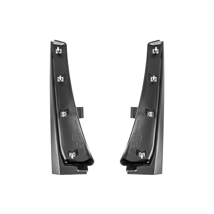 Corvette C8 Z06 XL Extended V2 Style Front Mud Flaps Guard
