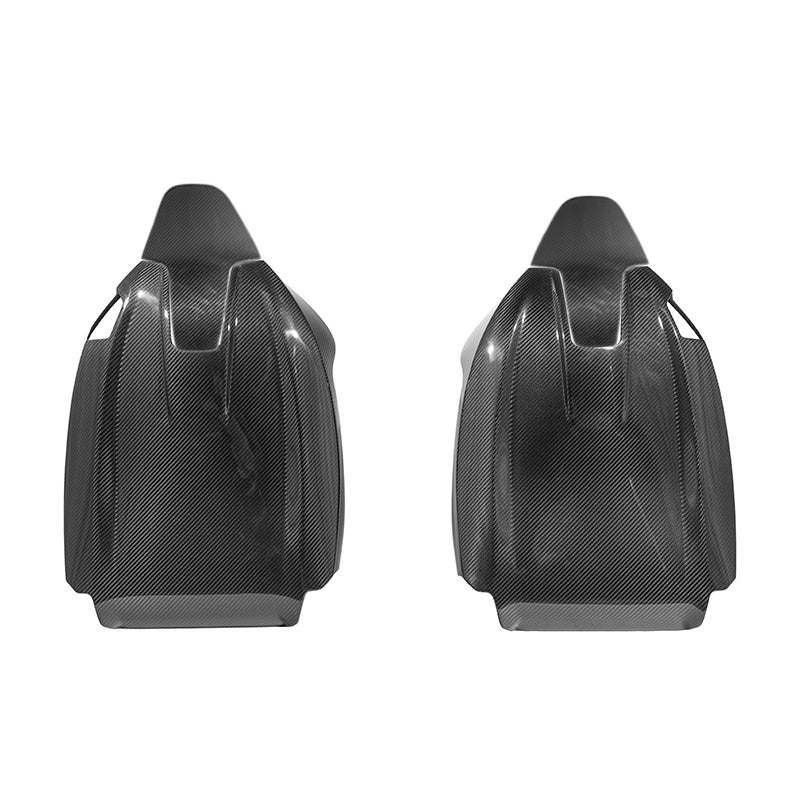 BMW G87 G82 M2 M4 Dry CARBON FIBER Tape-On Full Seat Back Cover Pair