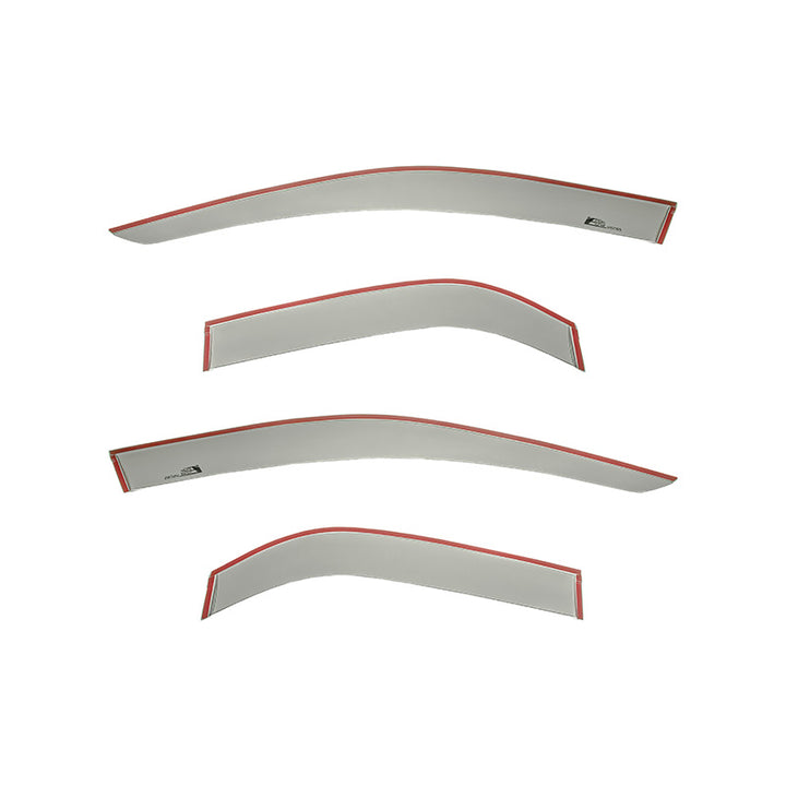 2003-08 Cadillac CTS Smoke Tinted Side Vent Window Rain Deflectors