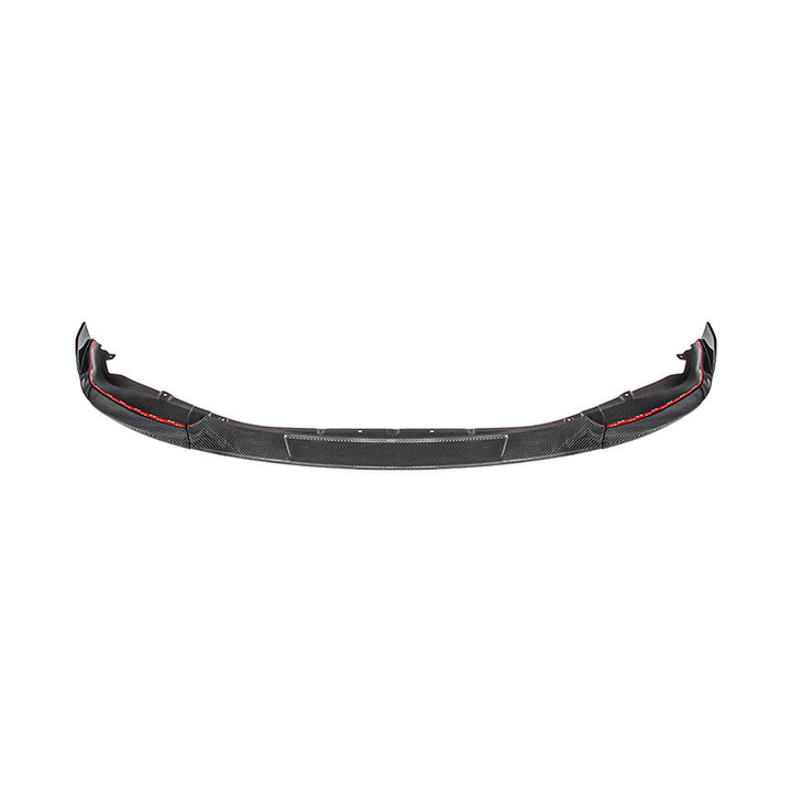2023-Up BMW G87 M2 | TR Style 3PCS Dry Carbon Fiber Front Bumper Splitter Lip