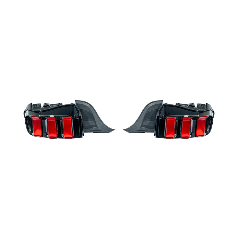 2024-Up Ford Mustang S650 EURO Sequential Signal LED Clear Rear Taillights