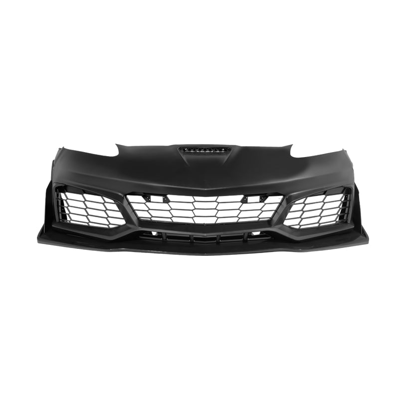 2005-13 Corvette C6 Z06 | C7 ZR1 Style Primed Front Bumper Replacement Cover