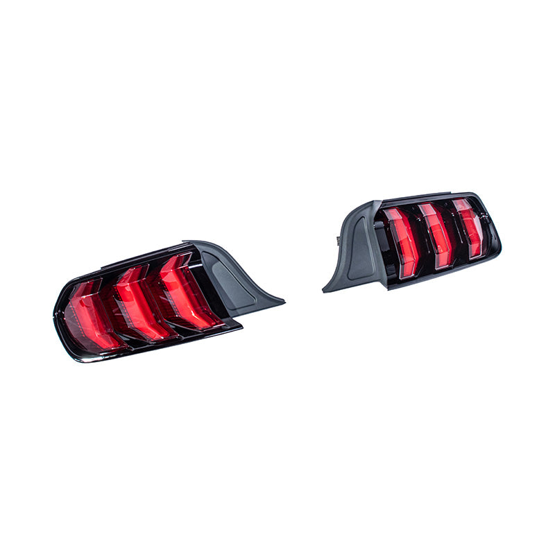 2015-23 Ford Mustang Signal LED XB RED / Clear Rear Taillight