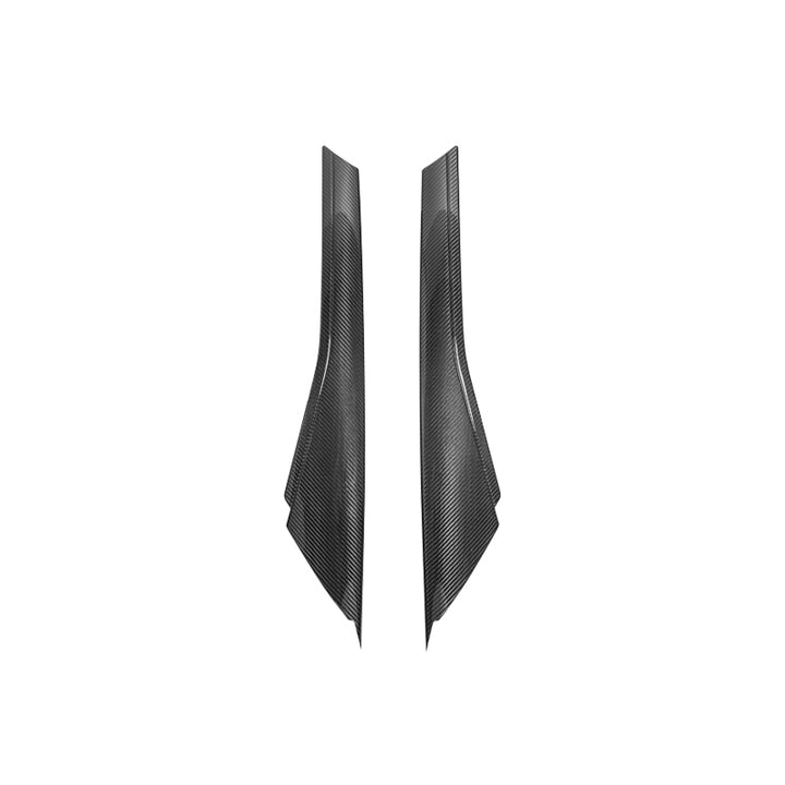 Corvette C7 Carbon Fiber A-Pillar Panel Side Molding Trim Cover Set