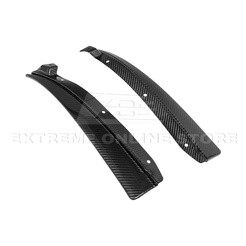 2016-19 Cadillac ATS-V Track Package Dry carbon Fiber Front Lip &amp; Side Wheel Arch