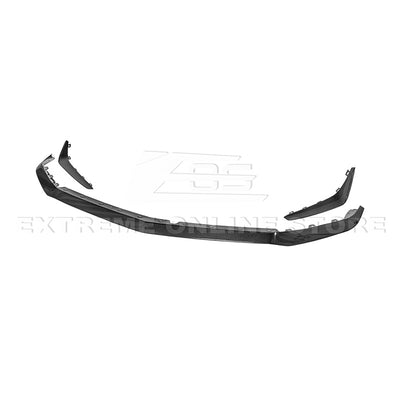 2020-Up Cadillac CT4-V Blackwing Front Lip Splitter & Carnards