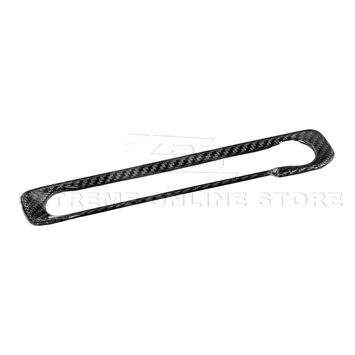 2024+ Ford Mustang DRY CARBON FIBER AC Control Panel Cover