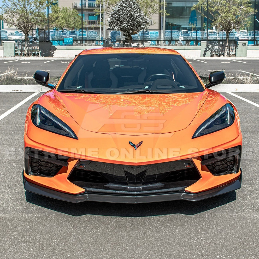 Corvette C8 Front Splitter 5VM Package outlet C-2 FLIP-276-BKCF