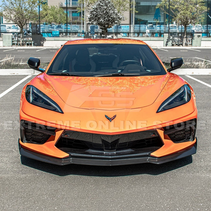 Corvette C8 Front Splitter 5VM Package outlet C-3 FLIP-276-BKCF