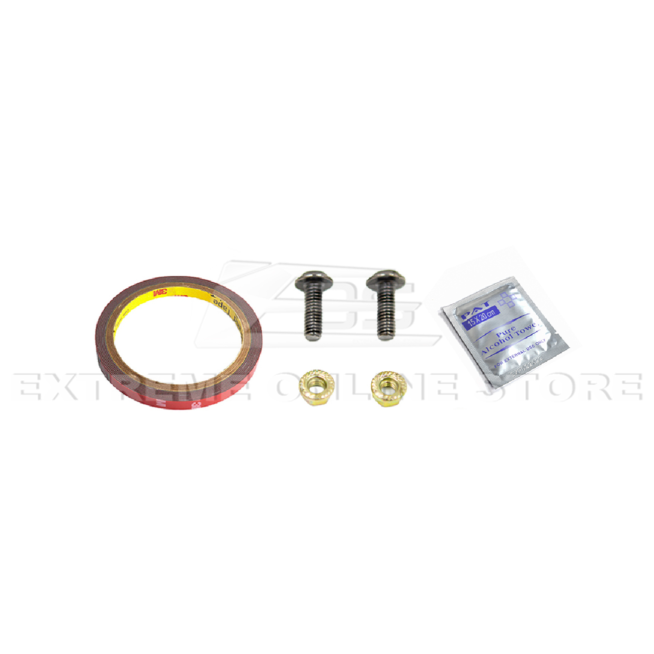 Front splitter ground effect for Corvette C8 with 5VM package, featuring aggressive aerodynamic design and premium factory-style fitment.