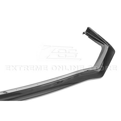 Front splitter ground effect for Corvette C8 with 5VM package, featuring aggressive aerodynamic design and premium factory-style fitment.