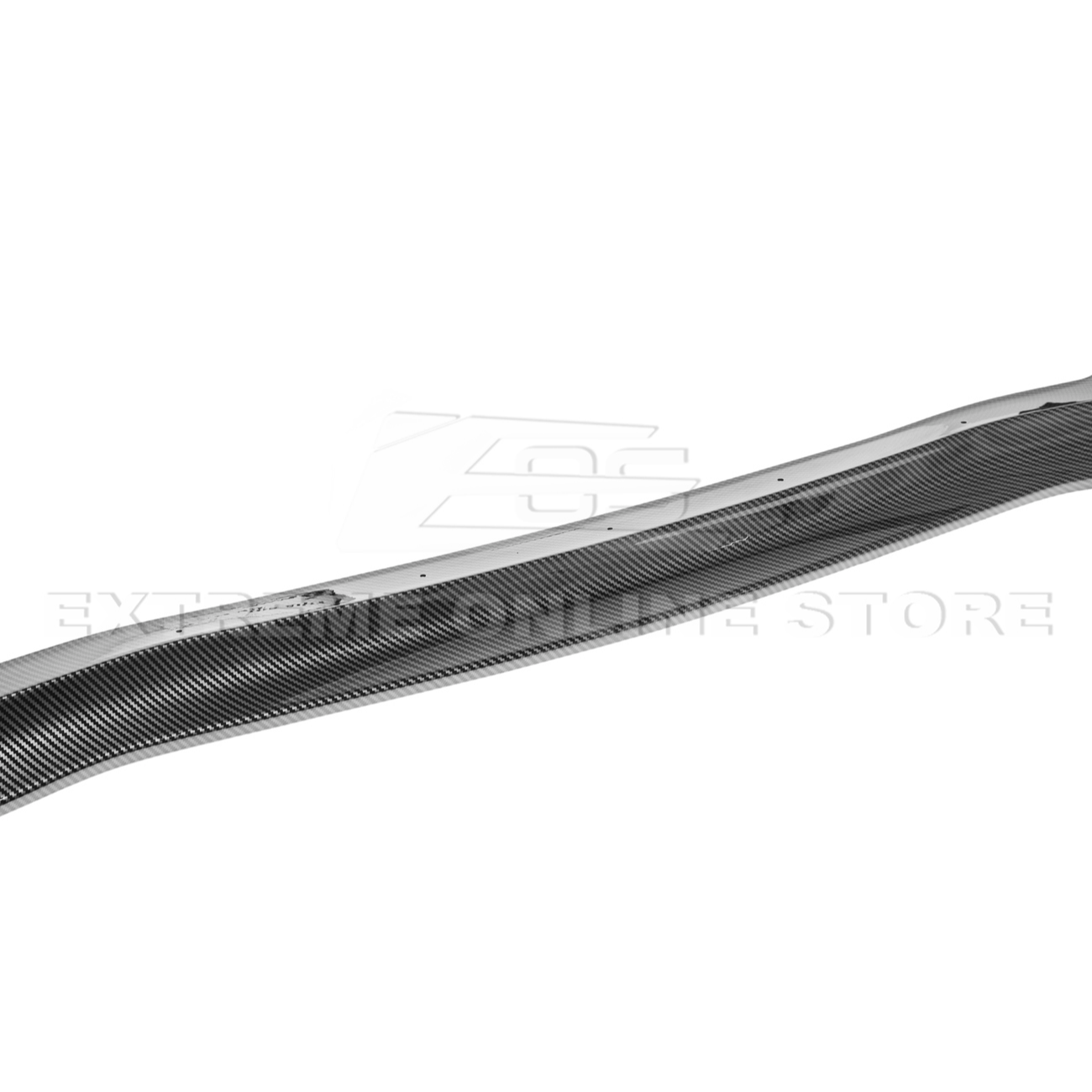 Front splitter ground effect for Corvette C8 with 5VM package, featuring aggressive aerodynamic design and premium factory-style fitment.