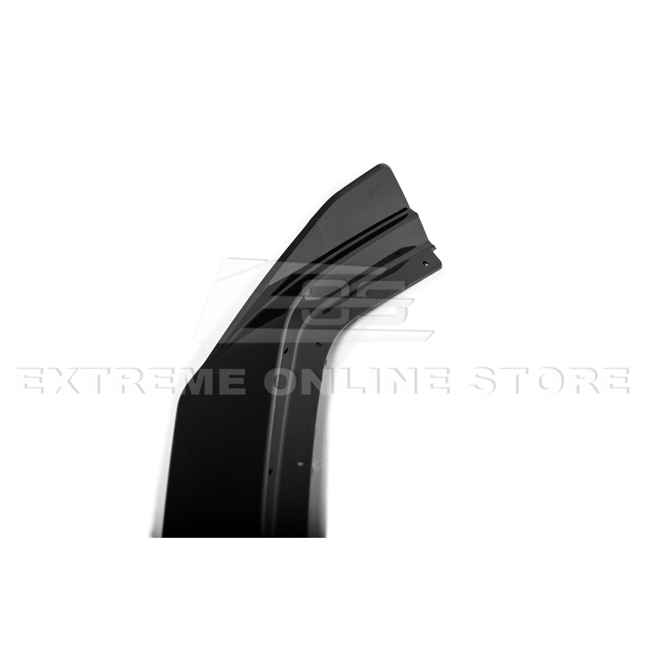 Front splitter ground effect for Corvette C8 with 5VM package, featuring aggressive aerodynamic design and premium factory-style fitment.