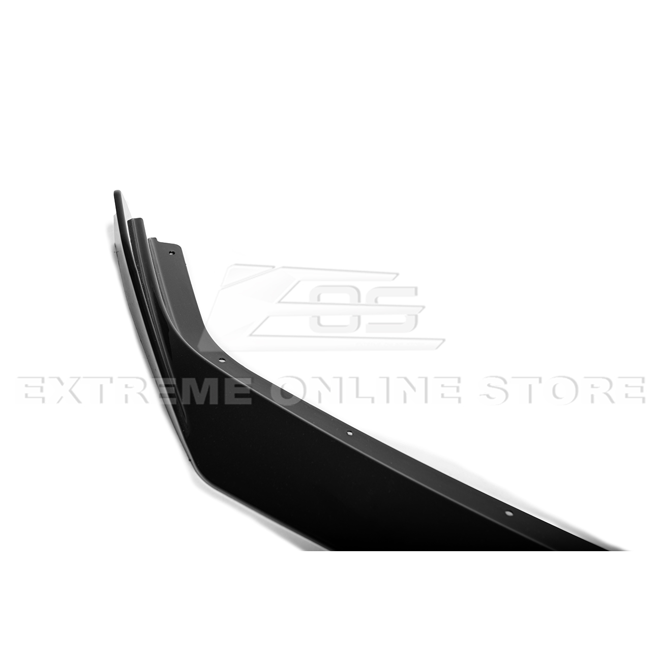 Front splitter ground effect for Corvette C8 with 5VM package, featuring aggressive aerodynamic design and premium factory-style fitment.