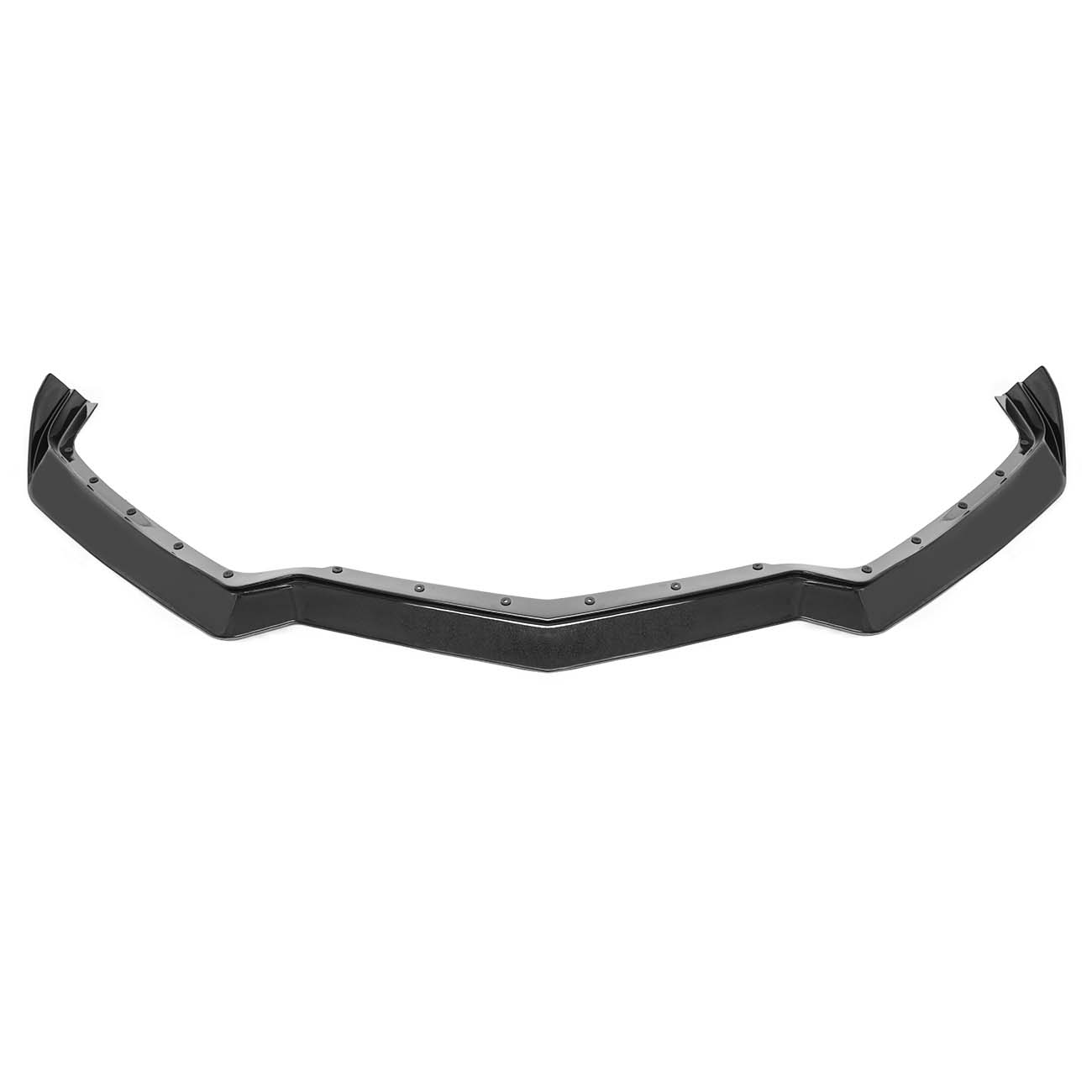 Front splitter ground effect for Corvette C8 with 5VM package, featuring aggressive aerodynamic design and premium factory-style fitment.