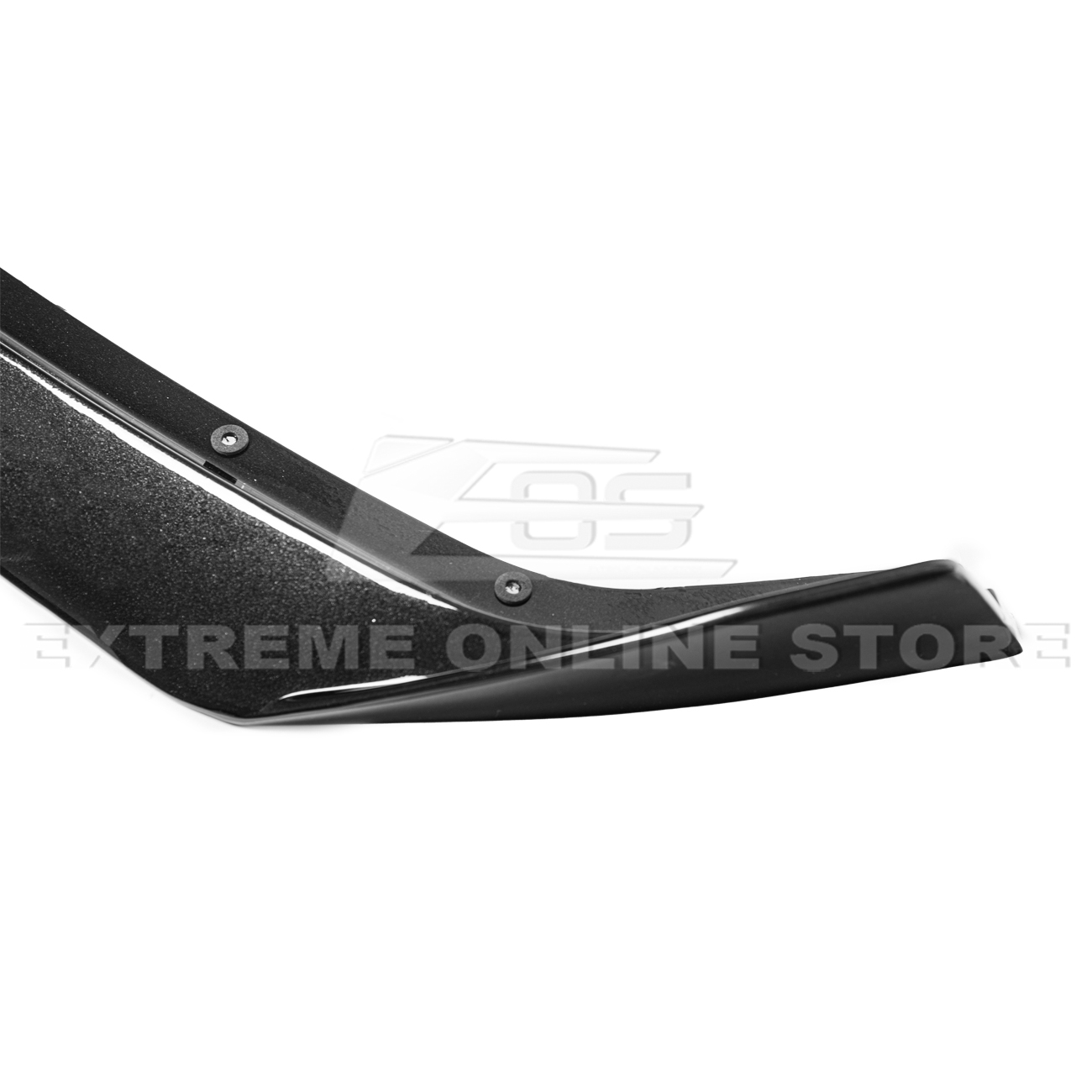 Front splitter ground effect for Corvette C8 with 5VM package, featuring aggressive aerodynamic design and premium factory-style fitment.