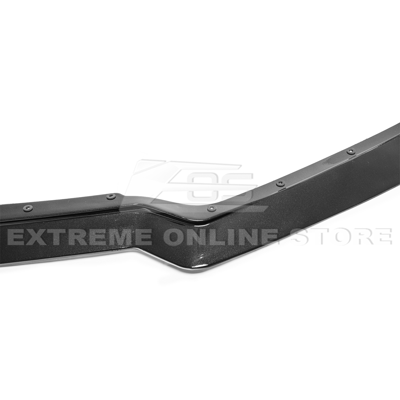 Front splitter ground effect for Corvette C8 with 5VM package, featuring aggressive aerodynamic design and premium factory-style fitment.