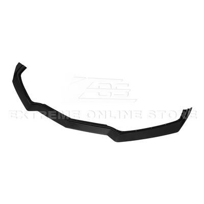 Front splitter ground effect for Corvette C8 with 5VM package, featuring aggressive aerodynamic design and premium factory-style fitment.