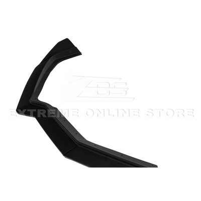 Front splitter ground effect for Corvette C8 with 5VM package, featuring aggressive aerodynamic design and premium factory-style fitment.