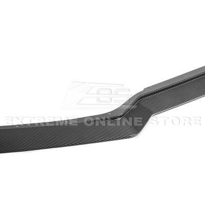 Front splitter ground effect for Corvette C8 with 5VM package, featuring aggressive aerodynamic design and premium factory-style fitment.