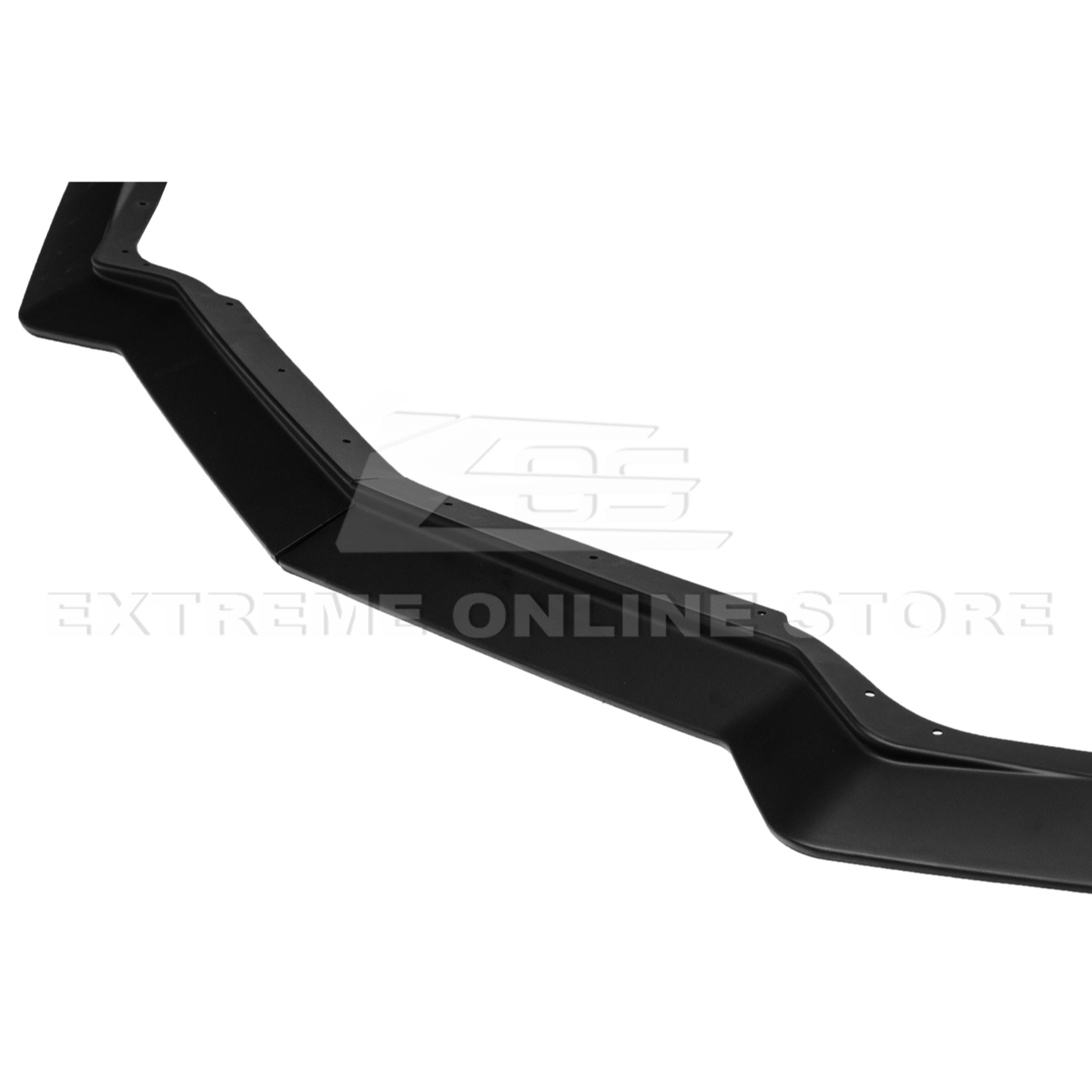 Front splitter ground effect for Corvette C8 with 5VM package, featuring aggressive aerodynamic design and premium factory-style fitment.